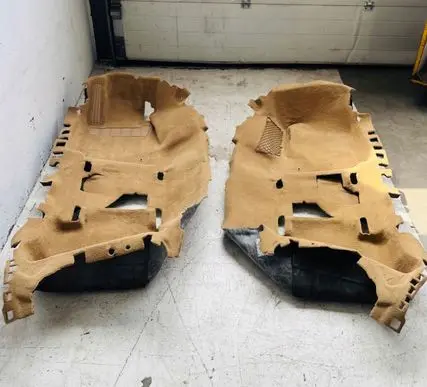Porsche Panamera (970) Front floor carpet liner 97055101206