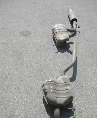 Volkswagen Jetta VI Muffler/silencer 1K5253611AK