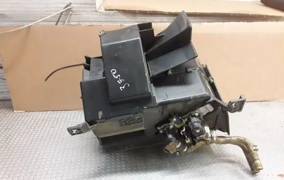 Interior heater climate box assembly