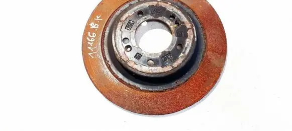 Hyundai Tucson IV NX4 Rear brake disc NEVENTILIUOJAMAS