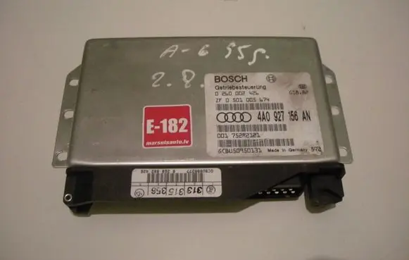 Audi A6 S6 C5 4B Gearbox control unit/module 4A0927156AN