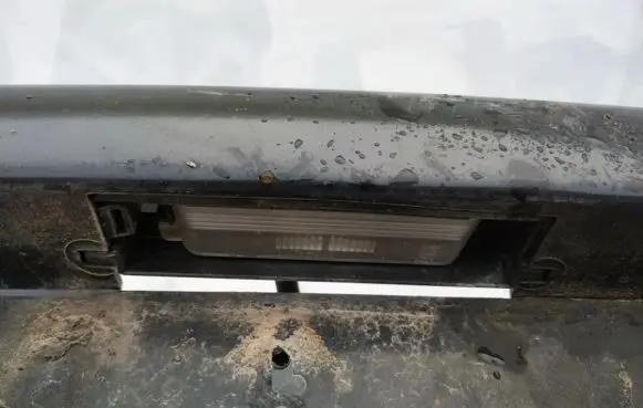 Toyota Yaris Number plate light