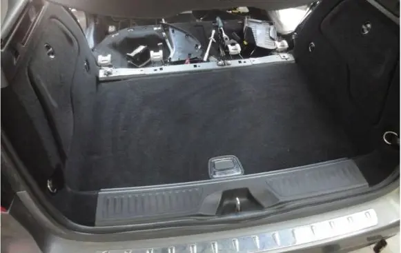 Mercedes-Benz B W246 W242 Trunk/boot floor carpet liner 