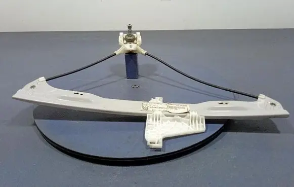 Volkswagen Fox Front door window regulator with motor 5Z3837501