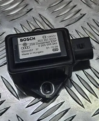 Skoda Superb B5 (3U) ESP acceleration yaw rate sensor 8E0907637A 5005457 0265005245