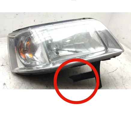 Volkswagen Transporter - Caravelle T5 Headlight/headlamp 7H1941016 0301191302 13661367