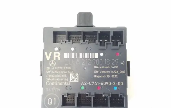 Mercedes-Benz E W212 Door control unit/module A2129001829