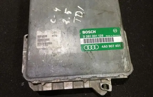Audi A6 S6 C4 4A Engine control unit/module 0281001128 4a0907401