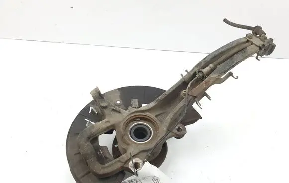Porsche Cayenne (9PA) Front wheel hub spindle knuckle 7L0407257A