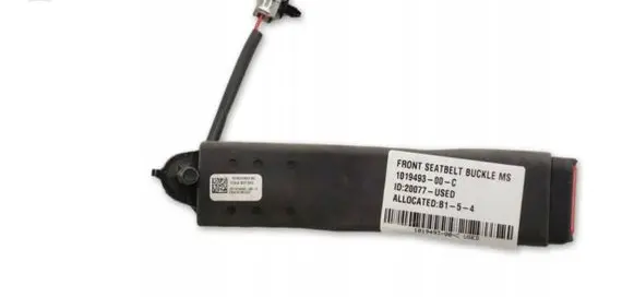 Tesla Model X Front seatbelt buckle 1019493-00-C 101949300C 101949
