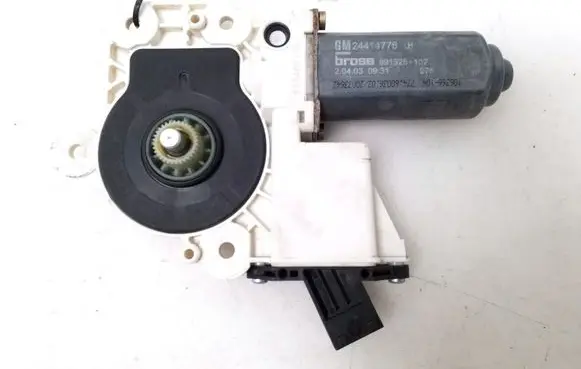 Opel Signum Rear door window regulator motor 24414776