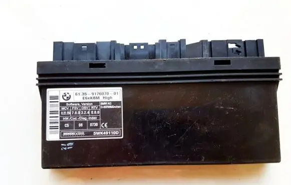 BMW 5 E60 E61 Comfort/convenience module 6135917607001 61.35-9176070-01