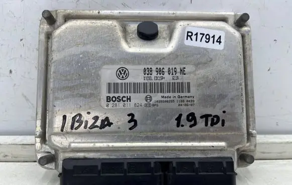 Skoda Fabia Mk1 (6Y) Engine control unit/module 038906019ne 0281011824