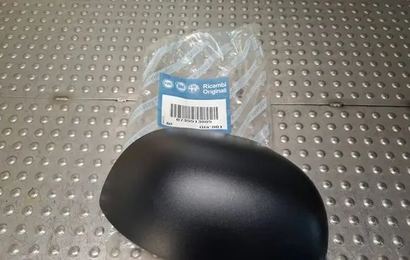 Fiat Panda II Plastic wing mirror trim cover 735513005