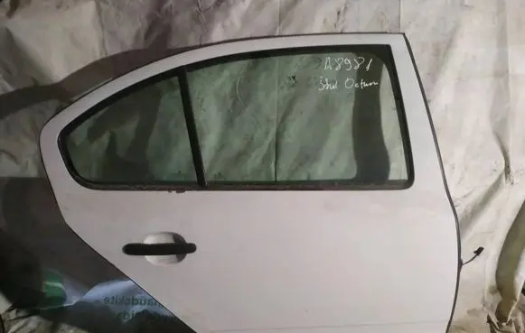 Skoda Octavia Mk2 (1Z) Rear door baltos