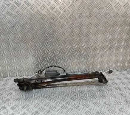 Front wiper linkage and motor