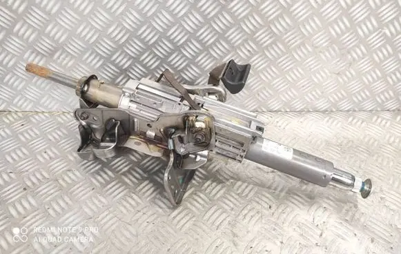 Steering wheel axle