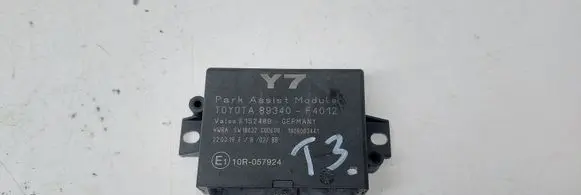 Toyota C-HR I Parking PDC control unit/module 89340F4012