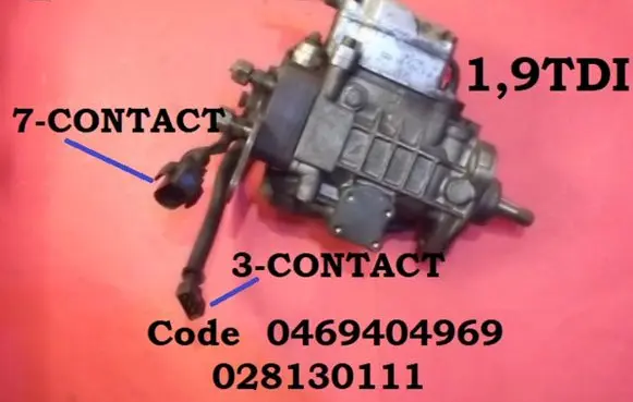 Audi A4 S4 B5 8D Fuel injection high pressure pump 0469404969 028130111