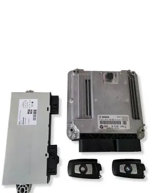 BMW X3 F25 Engine ECU kit and lock set 8518126 0281018550 61359282118
