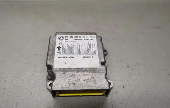 Volkswagen Touran I Airbag control unit/module 1T0909605D 5WK43828