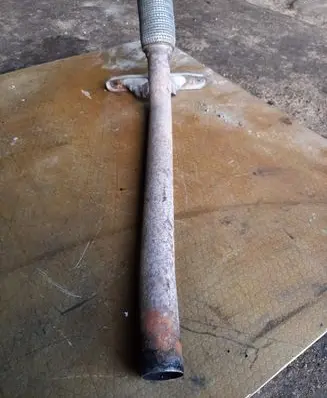 Volkswagen PASSAT B6 Exhaust flexible connection 