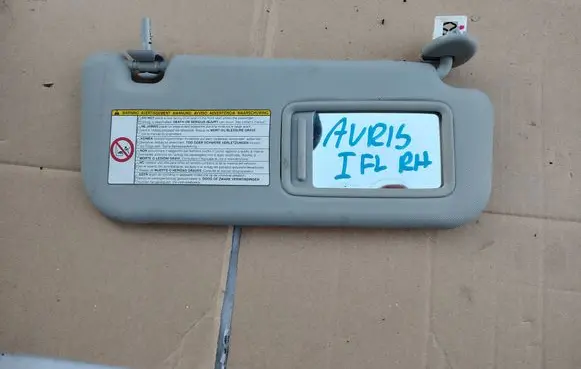 Toyota Auris 150 Sun visor
