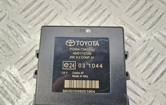 Toyota Avensis T270 Parking PDC control unit/module PZ464T342001 4M0174T2G