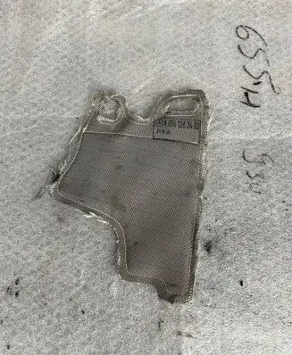 Mercedes-Benz CLS W257 Heat shield in engine bay A6542262400