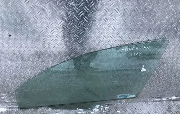 Mazda 3 I Front door window glass four-door