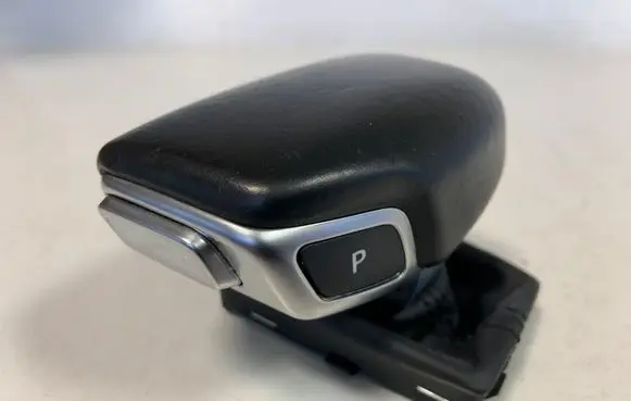 Audi Q7 4M Gear lever shifter trim leather/knob 4M1713140G 4M1713139F