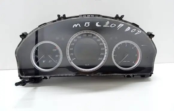 Mercedes-Benz C W204 Speedometer (instrument cluster) A2049002105 A2C53414742 A2049014400