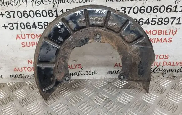 Volkswagen PASSAT B6 Front brake disc dust cover plate 