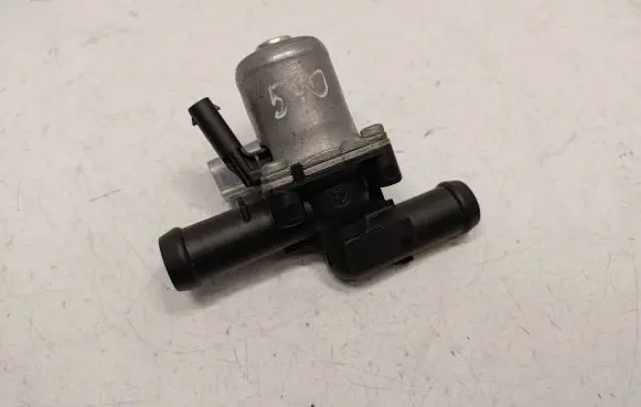 Coolant heater control valve