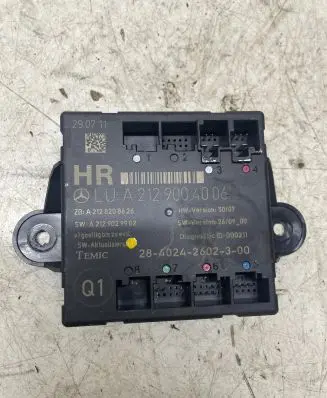 Mercedes-Benz C W204 Door control unit/module A2129004006 2128208626 129029902