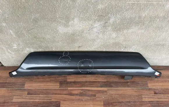 Rear bumper lower part trim
