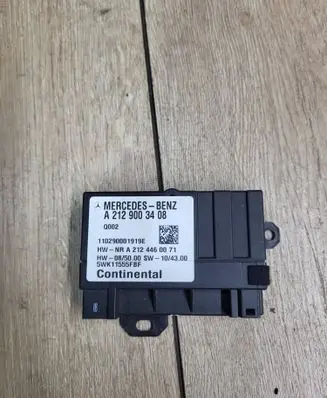 Mercedes-Benz E W212 Fuel injection pump control unit/module A2129003408 5WK11555FBF 110290001919E