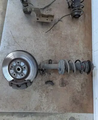 SsangYong Tivoli Front wheel hub spindle knuckle