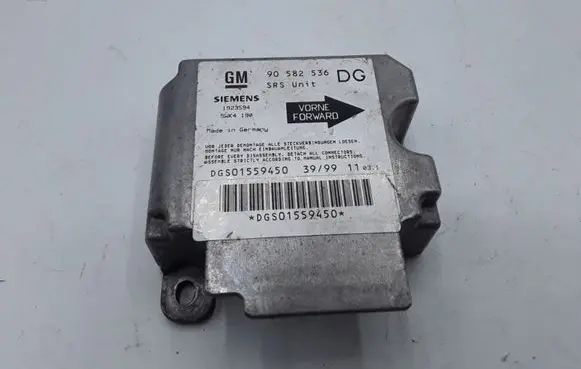 Opel Zafira A Airbag control unit/module 90582536DG 1923594 5WK4190