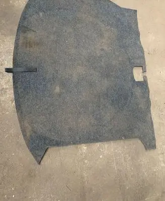 Volkswagen Beetle A5 Trunk/boot floor carpet liner 