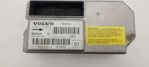 Volvo V70 Airbag control unit/module P8651523 0285001456 030093010201