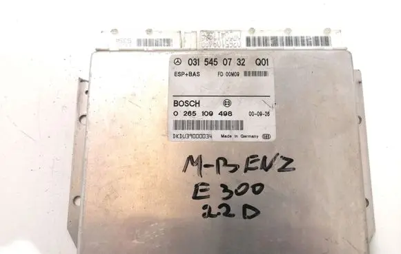 Mercedes-Benz E W210 ABS control unit/module 0265109498 0315450732Q01
