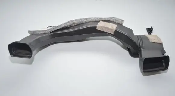 Cabin air duct channel