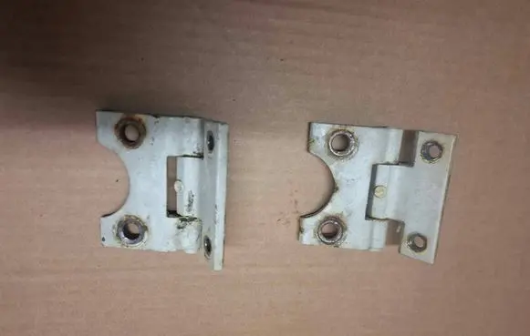 Mercedes-Benz 280 450 W116 Front door hinge set 
