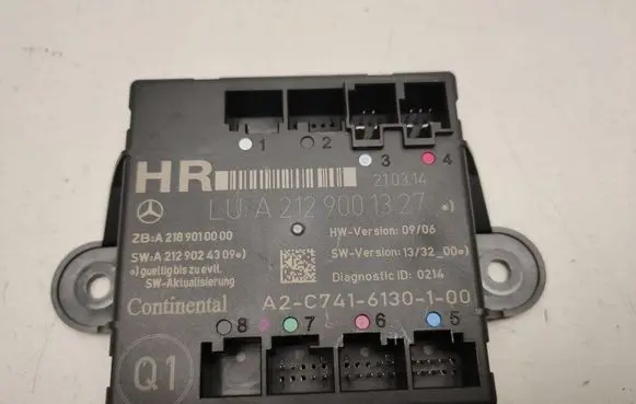 Mercedes-Benz CLS C218 X218 Door control unit/module A2129001327