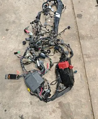 Engine installation wiring loom