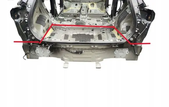 Nissan Qashqai Rear bodywork 