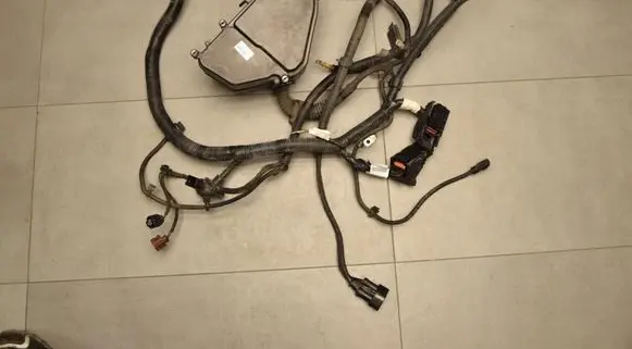 Volkswagen Touareg II Engine installation wiring loom 7P6971072AA