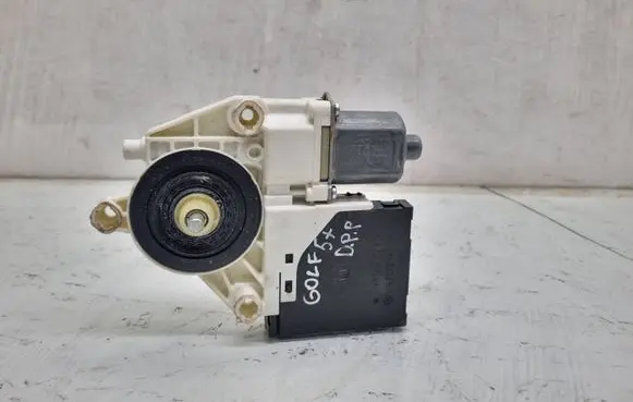 Volkswagen Golf Plus Front door window regulator motor 5M1837402G 1K0959792K