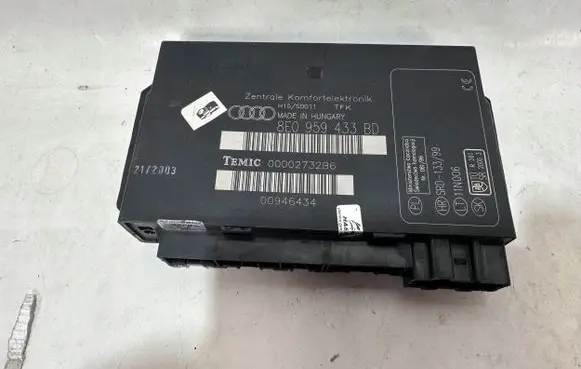 Audi A4 S4 B6 8E 8H Comfort/convenience module 8E0959433BD